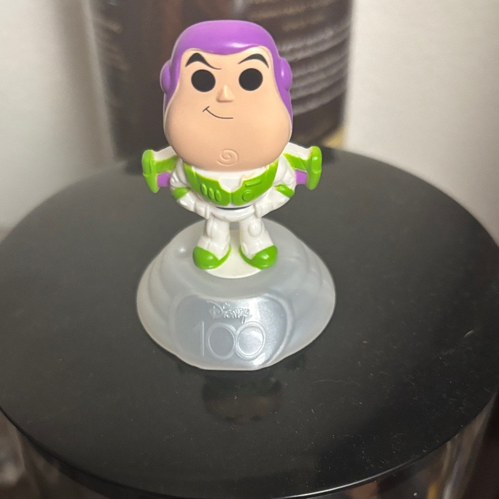 Disney Action Figure with Purple and Green Details